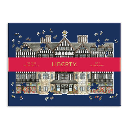 Liberty London Tudor Building 750 Piece Shaped Puzzle 750 Piece Puzzles Liberty London Collection