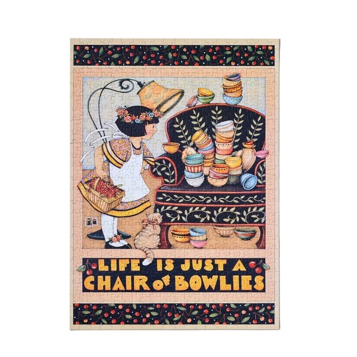 Life is Just a Chair of Bowlies Puzzle
