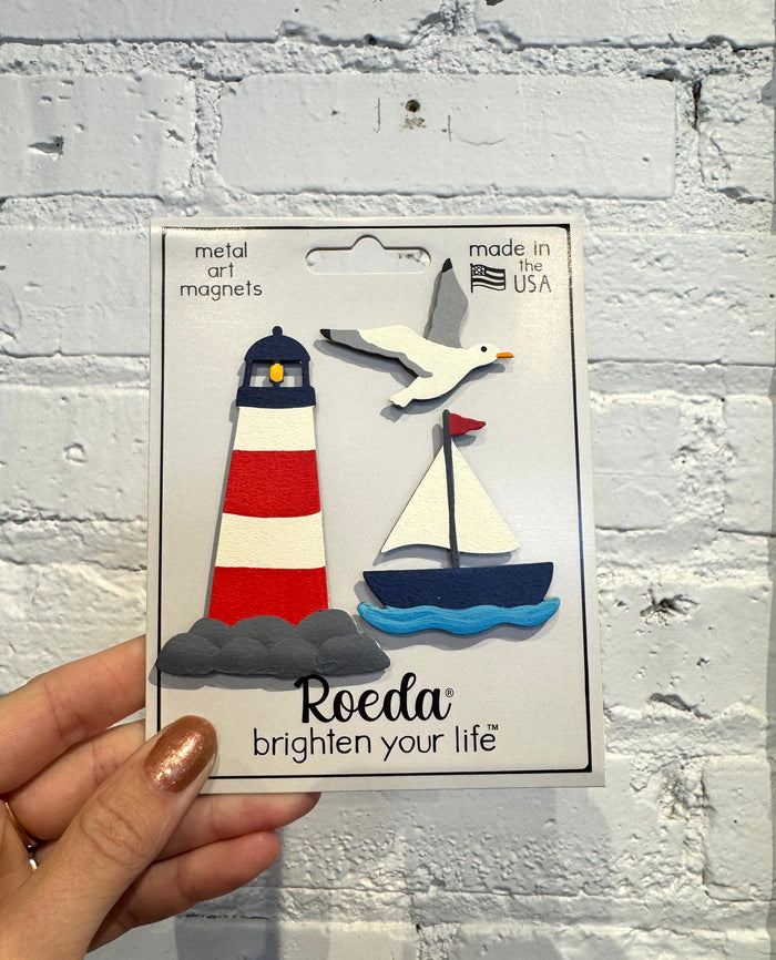 Lighthouse Magnets S/3