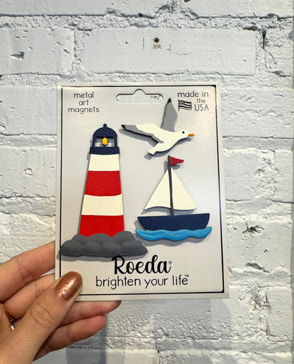 Lighthouse Magnets S/3