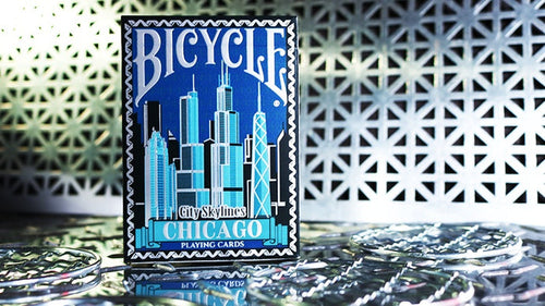 Limited Edition Bicycle City Skylines (Chicago) Playing Cards by US Playing Card Co.