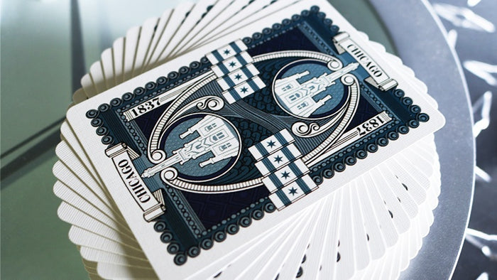 Limited Edition Bicycle City Skylines (Chicago) Playing Cards by US Playing Card Co.