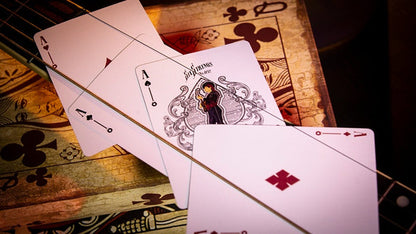 Limited Edition Six Strings Playing Cards by Murphy's Magic