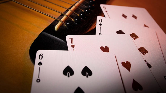 Limited Edition Six Strings Playing Cards by Murphy's Magic