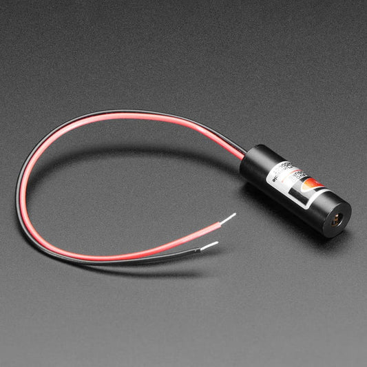 Line Laser Diode - 5mW 650nm Red by Adafruit - The Pi Hut