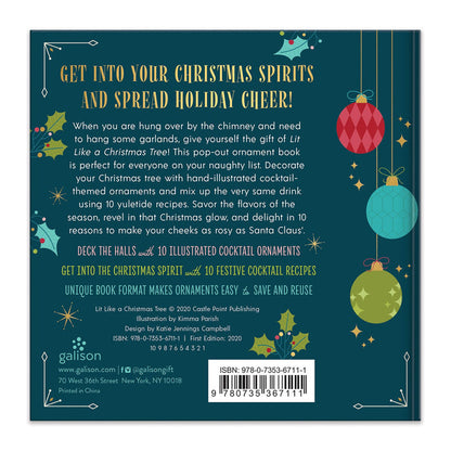 Lit Like a Christmas Tree Ornament Book Holiday Gifts Galison