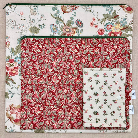 Literary Realism - Large Flat and Small Flat Project Bag Set