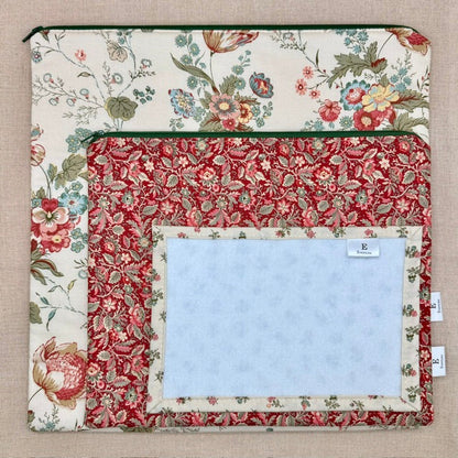 Literary Realism - Large Flat and Small Flat Project Bag Set
