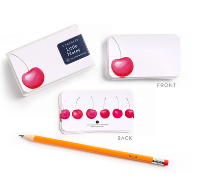 Little Notes Notecards - Very Cherry
