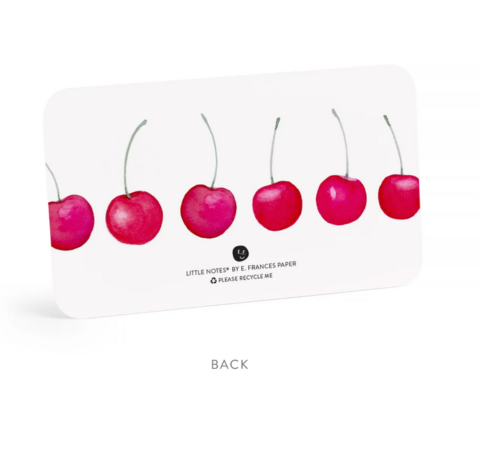 Little Notes Notecards - Very Cherry