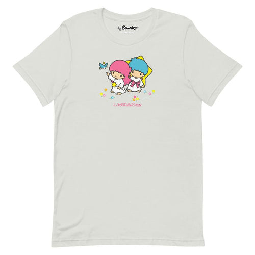 LittleTwinStars Classic Logo T-Shirt (Silver) Apparel Printful S