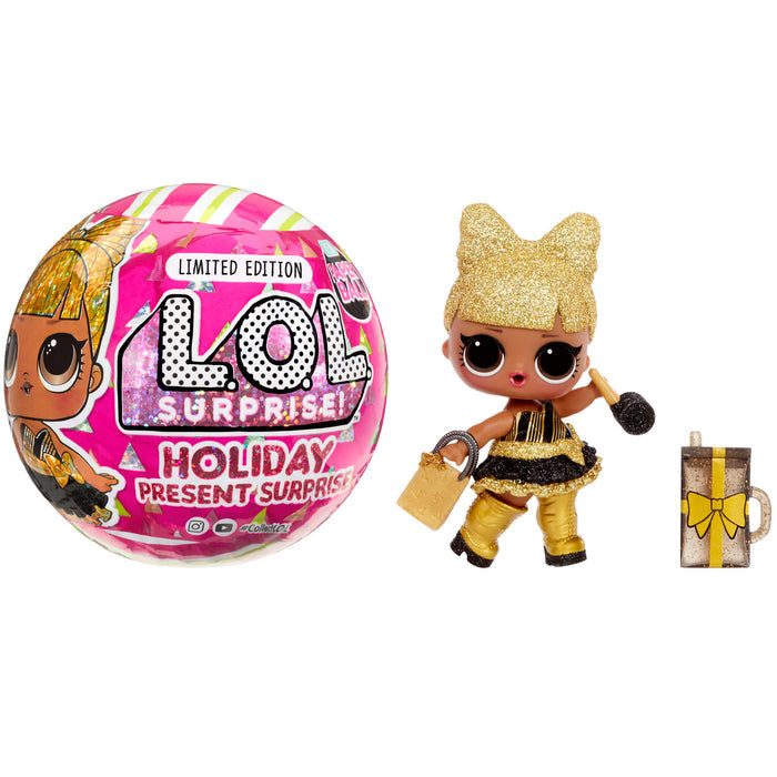 LOL Surprise Holiday Present Surprise doll Prezzie with 7 surprises - shop.mgae.com