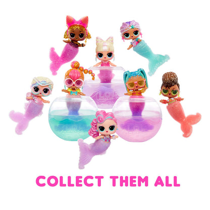 All eight mermaid tots