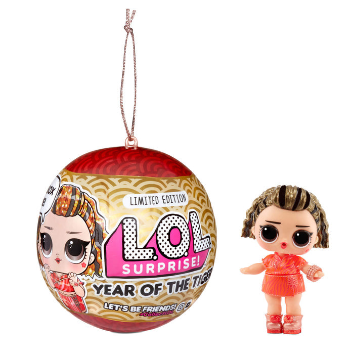 LOL Surprise Year of The Tiger Doll Good Wishes doll with ball packaging