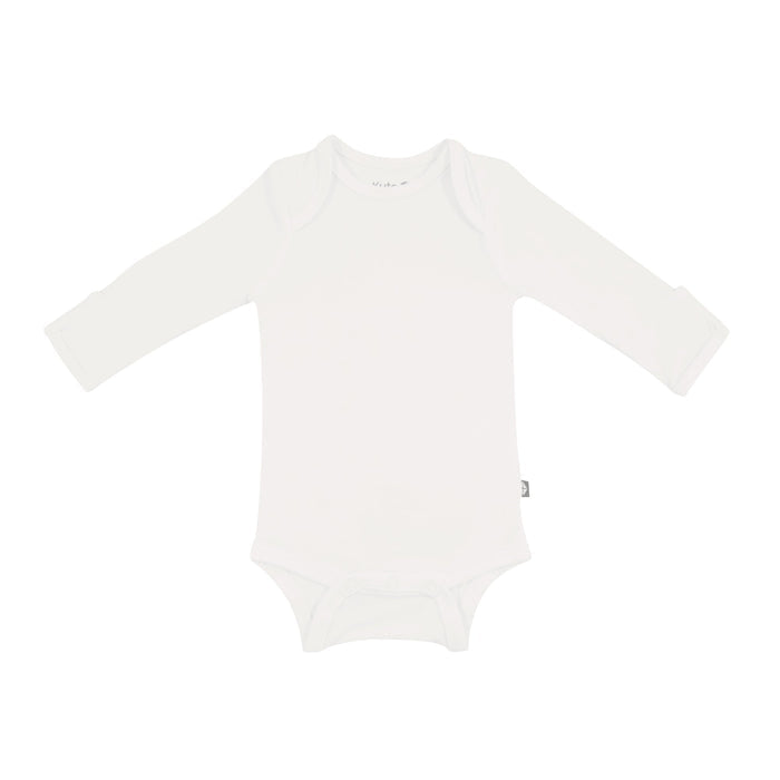 Kyte Baby Long Sleeve Bodysuit in  Cloud
