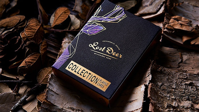 Lost Deer Black Edition Playing Cards by BOCOPO Playing Cards by Bocopo Playing Card Co.