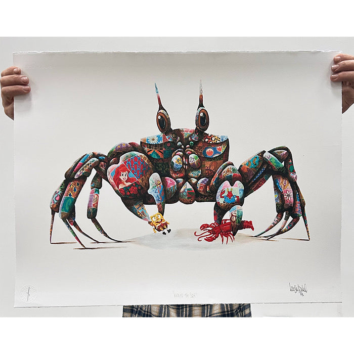 LOUIS 'MASAI' MICHEL - Under The Sea (White Edition) - HAND-FINISHED, 1/1s