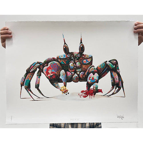 LOUIS 'MASAI' MICHEL - Under The Sea (White Edition) - HAND-FINISHED, 1/1s