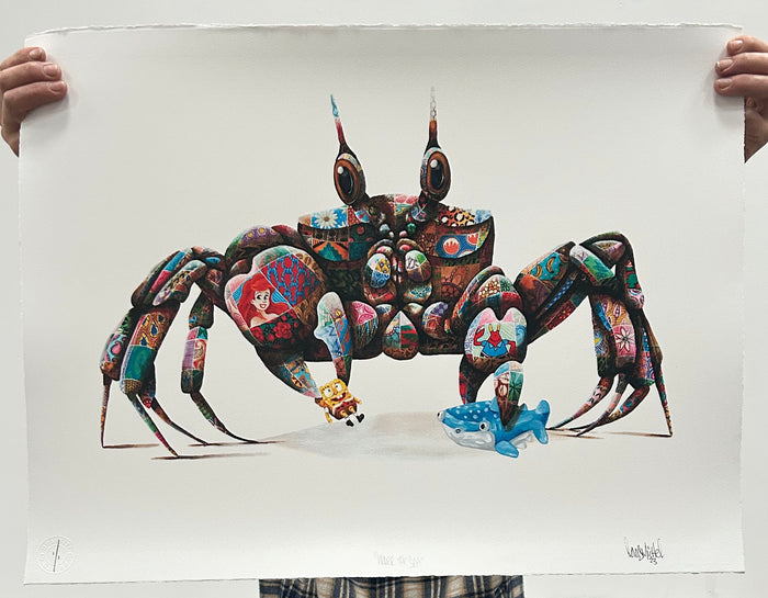 LOUIS 'MASAI' MICHEL - Under The Sea (White Edition) - HAND-FINISHED, 1/1s