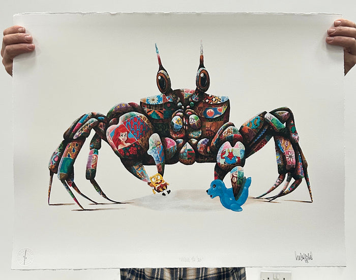 LOUIS 'MASAI' MICHEL - Under The Sea (White Edition) - HAND-FINISHED, 1/1s