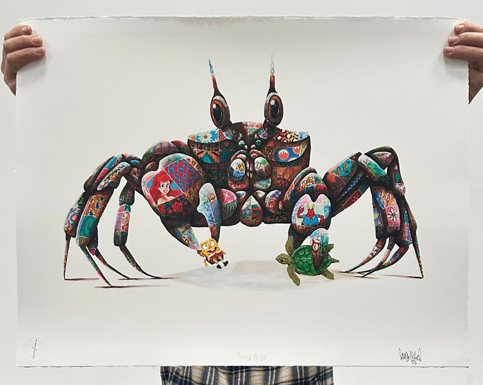 LOUIS 'MASAI' MICHEL - Under The Sea (White Edition) - HAND-FINISHED, 1/1s