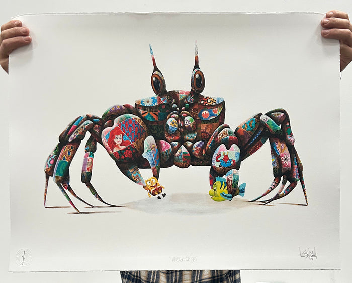 LOUIS 'MASAI' MICHEL - Under The Sea (White Edition) - HAND-FINISHED, 1/1s
