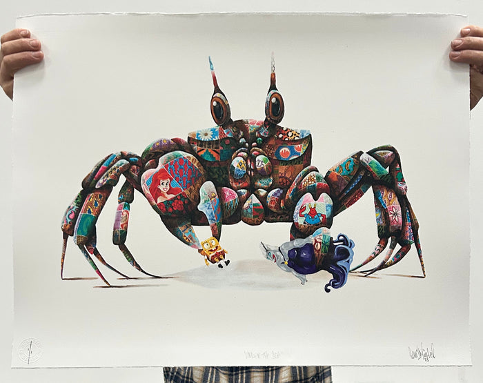 LOUIS 'MASAI' MICHEL - Under The Sea (White Edition) - HAND-FINISHED, 1/1s