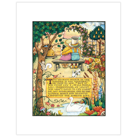 Love Comforts Fine Art Print