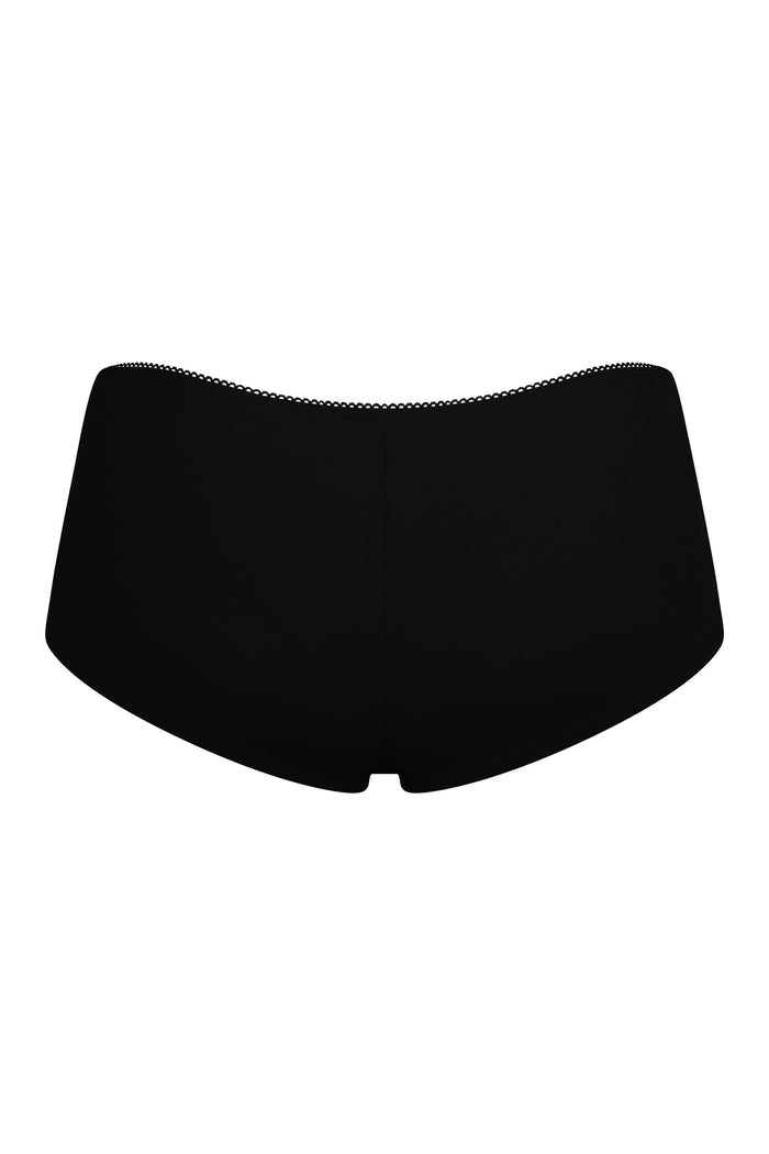 LOW RISE SHORTY BOI BRIEF IN ONYX