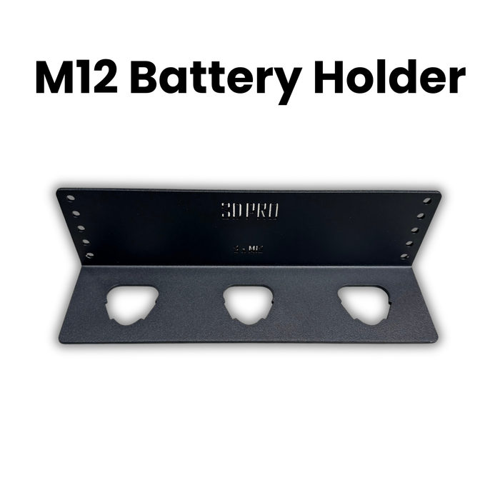 M12 Triple Battery Holder