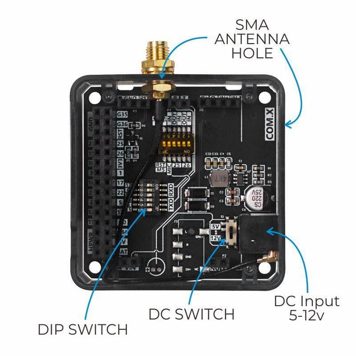 M5Stack  COM.LoRaWAN Module 868MHz (ASR6501) [Discontinued] by M5Stack - The Pi Hut