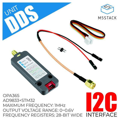 M5Stack DDS Unit (AD9833 Waveform Generator) by M5Stack - The Pi Hut