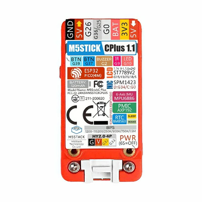M5Stack M5StickC PLUS by M5Stack - The Pi Hut