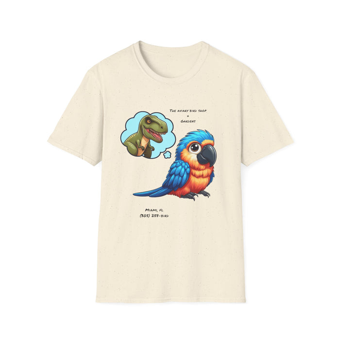 Macaw Thinks it's a T-rex Unisex Softstyle T-Shirt