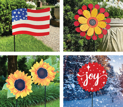 Magnetic Garden Stake