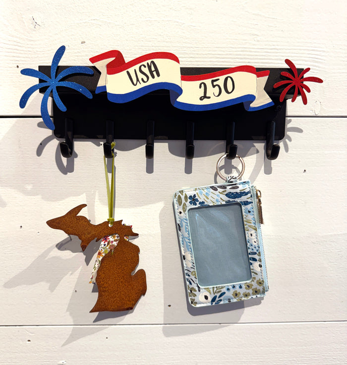 Magnetic Key Hooks, Black