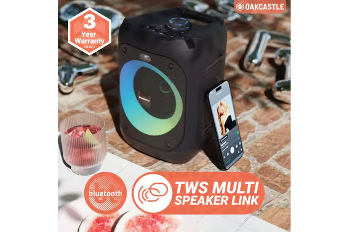 Majority P100 Party Speaker | Bluetooth Speaker | 50W | Portable