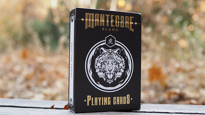 Mantecore Blanc Playing Cards by Cartamundi