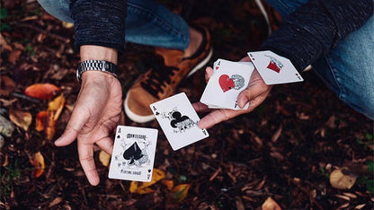 Mantecore Blanc Playing Cards by Cartamundi
