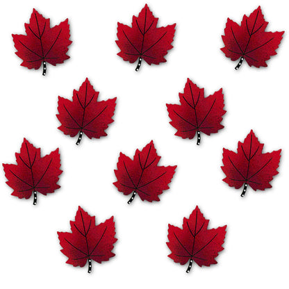 Maple Leaf Magnet Red