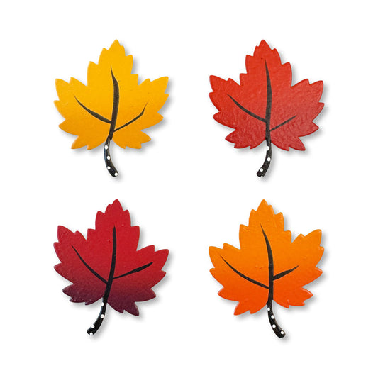 Maple Leaf Magnets S/4