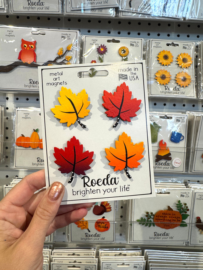 Maple Leaf Magnets S/4