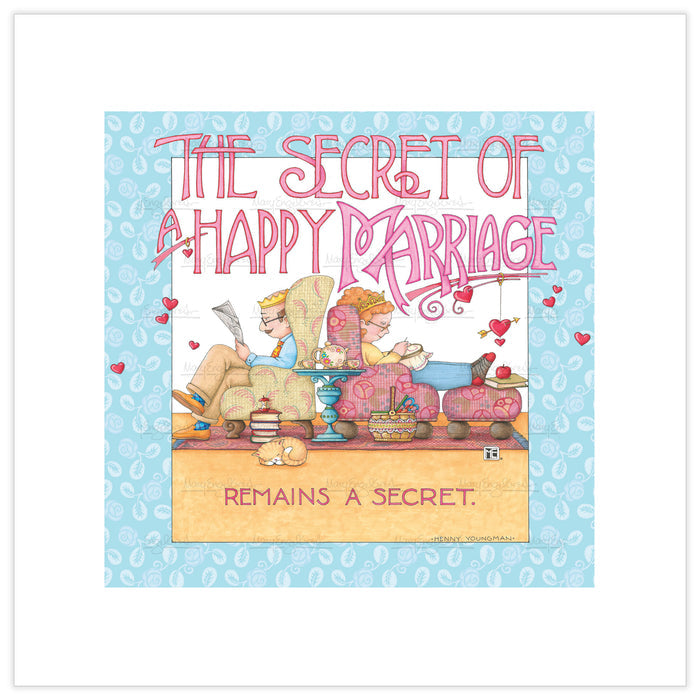 Marriage Remains a Secret Fine Art Print