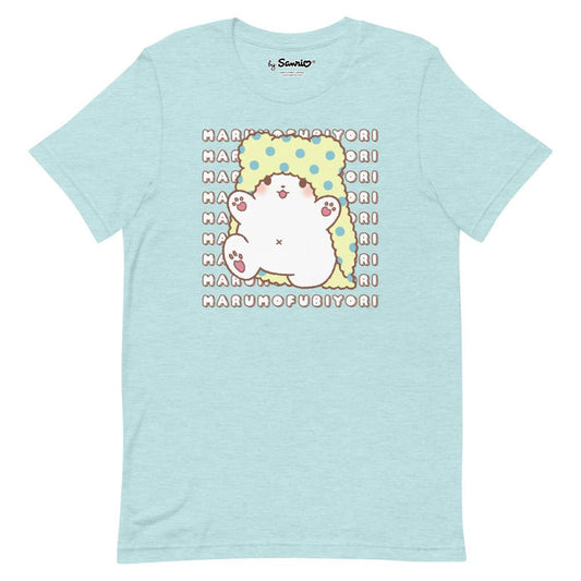 Marumofubiyori Watashi Wa T-Shirt (Heather Mint) Apparel Printful XS