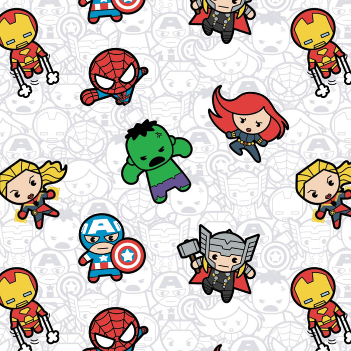 Marvel Avengers Kawaii Action Packed Fabric, Camelot