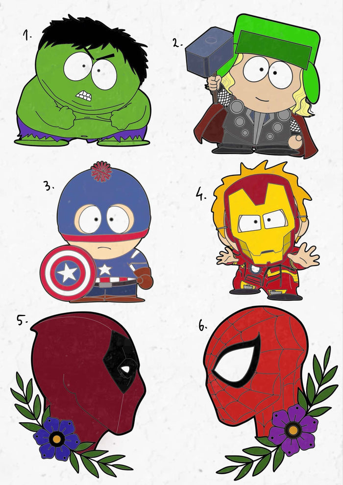 Marvel inspired designs by Laika (2025)
