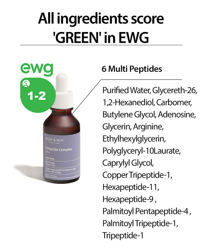 Mary&May 6 Peptide Complex Serum