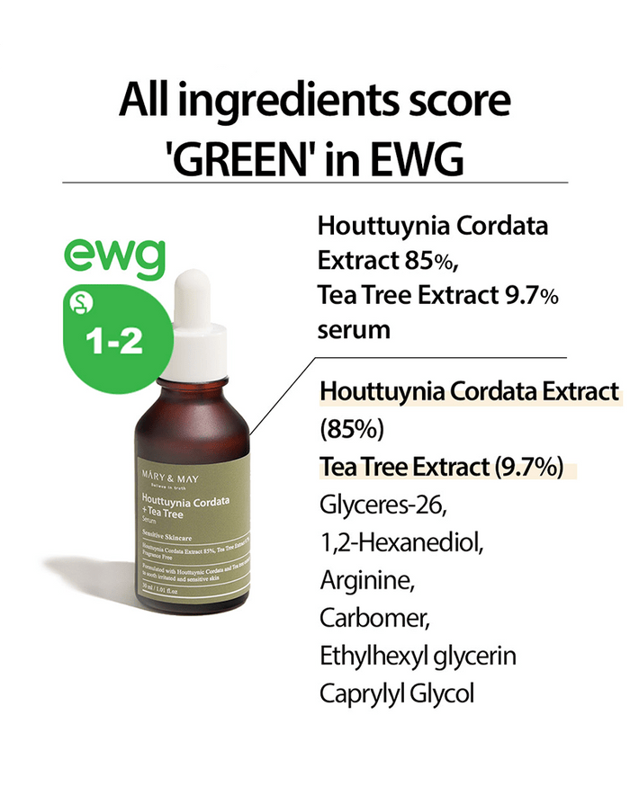 Mary&May Houttuynia Cordata + Tea Tree Serum