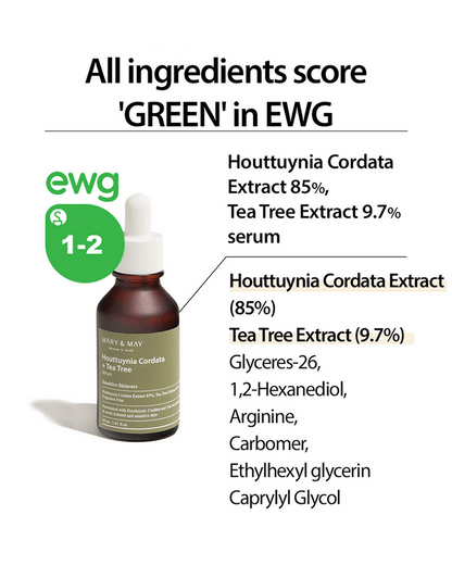 Mary&May Houttuynia Cordata + Tea Tree Serum