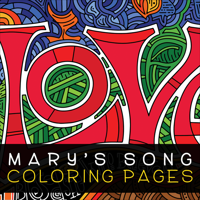 Mary's Song Coloring Pages